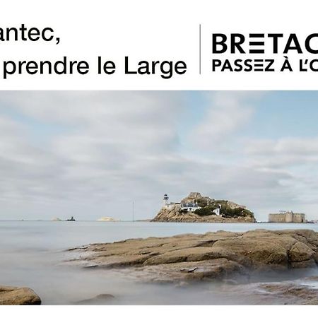 Appartement Vue Sur Mer, 100 M De La Plage Carantec Exterior foto