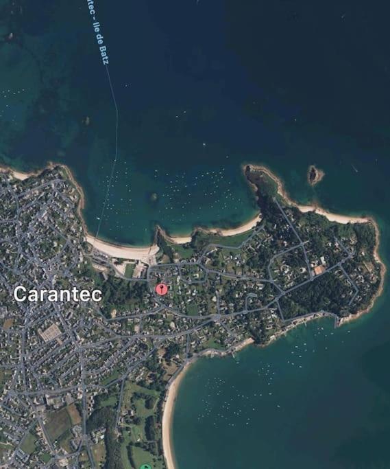 Appartement Vue Sur Mer, 100 M De La Plage Carantec Exterior foto